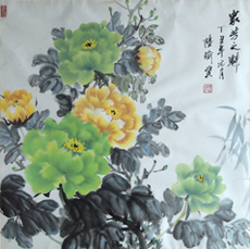 金陵牡丹王-陆瑜|陆牡丹|陆瑜牡丹画院