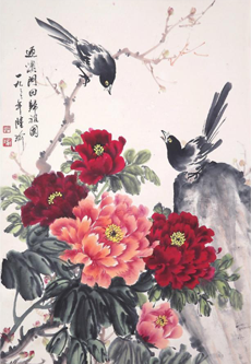 金陵牡丹王-陆瑜|陆牡丹|陆瑜牡丹画院