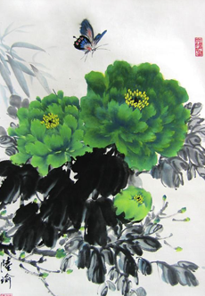 金陵牡丹王-陆瑜|陆牡丹|陆瑜牡丹画院