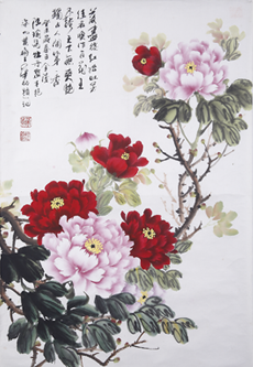 金陵牡丹王-陆瑜|陆牡丹|陆瑜牡丹画院