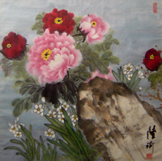 金陵牡丹王-陆瑜|陆牡丹|陆瑜牡丹画院