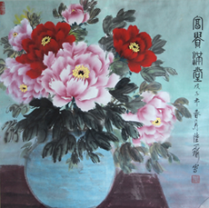 金陵牡丹王-陆瑜|陆牡丹|陆瑜牡丹画院