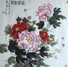 金陵牡丹王-陆瑜|陆牡丹|陆瑜牡丹画院