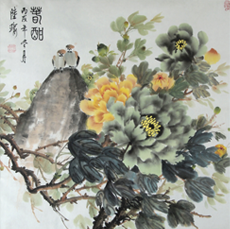金陵牡丹王-陆瑜|陆牡丹|陆瑜牡丹画院