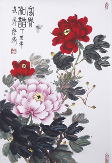 金陵牡丹王-陆瑜|陆牡丹|陆瑜牡丹画院