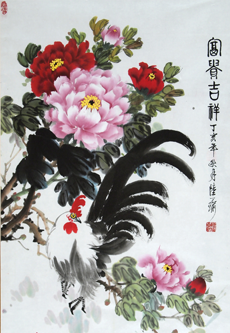 金陵牡丹王-陆瑜|陆牡丹|陆瑜牡丹画院
