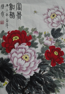 金陵牡丹王-陆瑜|陆牡丹|陆瑜牡丹画院